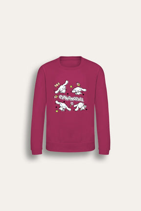 Sanrio Cinnamoroll Kids’ Hoodie – Light Pink Cotton Hooded Sweatshirt - Brand Threads