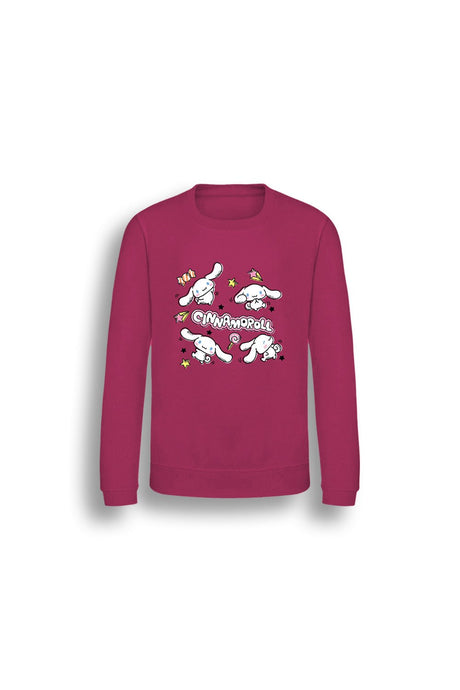 Sanrio Cinnamoroll Kids’ Hoodie – Light Pink Cotton Hooded Sweatshirt - Brand Threads