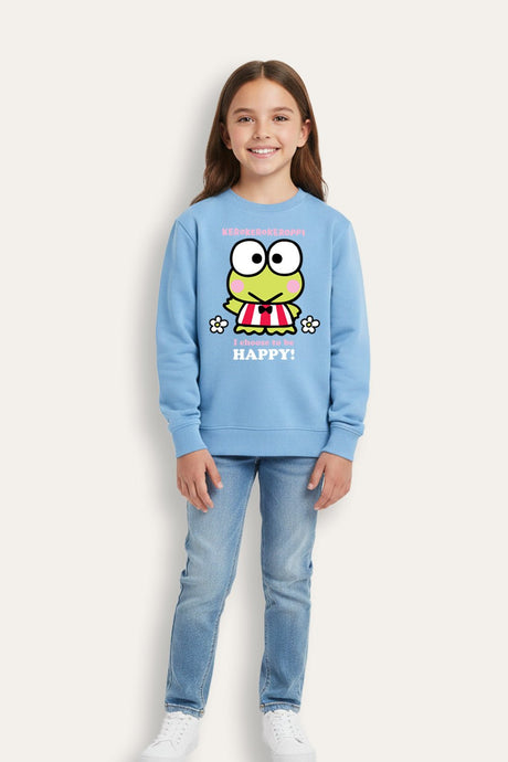 Sanrio Keroppi Girls Sweatshirt - Brand Threads