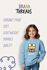 Sanrio Keroppi Girls Sweatshirt - Brand Threads