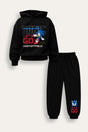 Sonic the Hedgehog Boys Black Hoodie and Jogger Set - Brand Threads