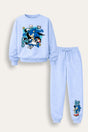 Sonic the Hedgehog Boys Blue Sweat and Jogger Set - Brand Threads