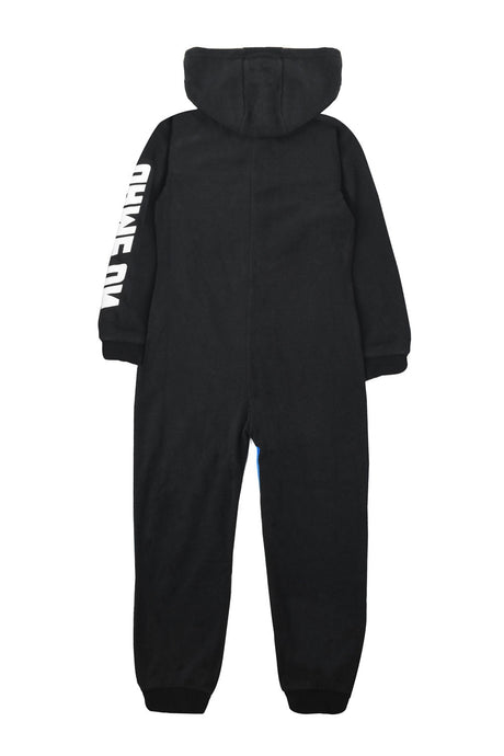 Sonic The Hedgehog Boys Hooded Recycled Polyester Onesie - Brand Threads