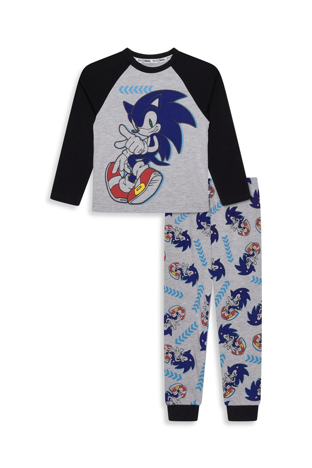 Sonic The Hedgehog Boys Pyjamas - Brand Threads