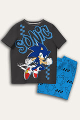 Sonic The Hedgehog Boys Short Pyjama Set - Brand Threads