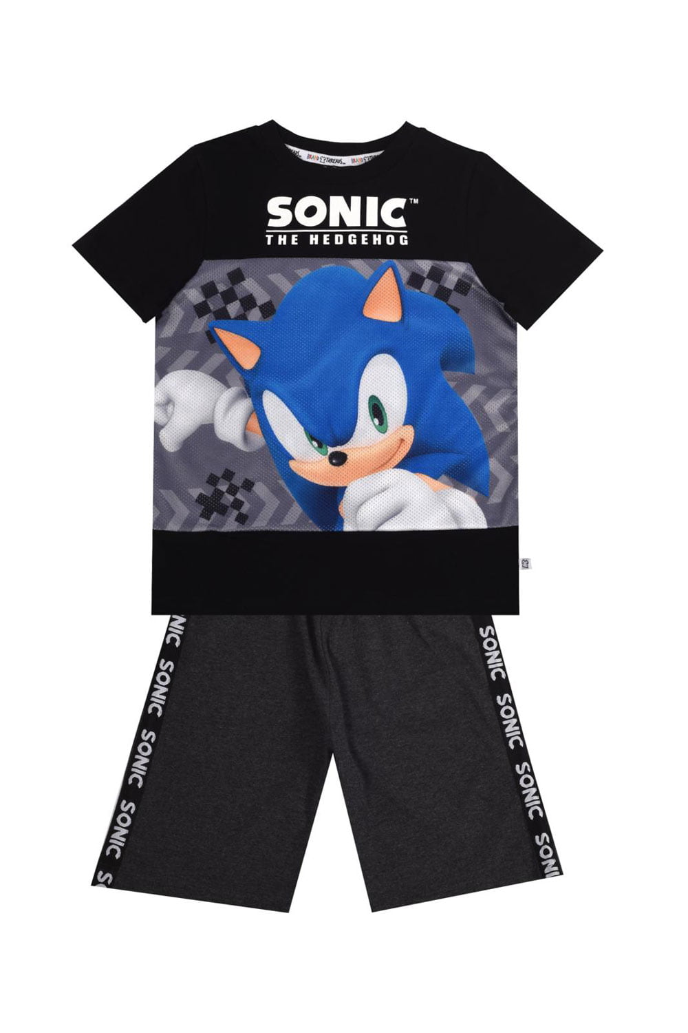 Sonic The Hedgehog Organic Cotton Shorty Pyjamas - Brand Threads