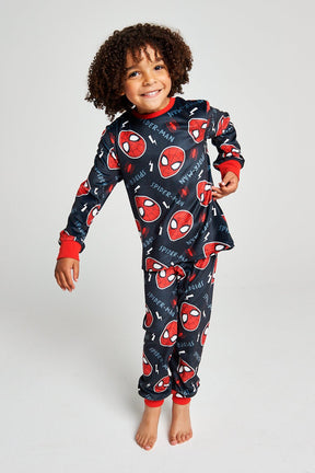Spiderman Fleece Pyjama Set - Brand Threads