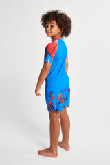 Spiderman Rash Vest and Shorts - Brand Threads