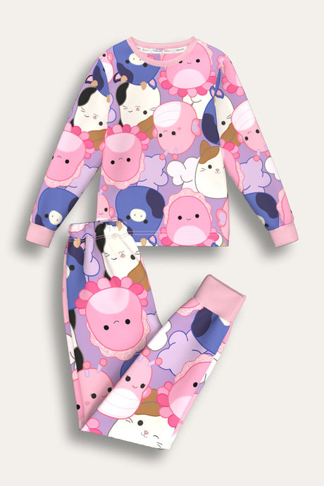 Squishmallows girls fleece pyjamas - Brand Threads