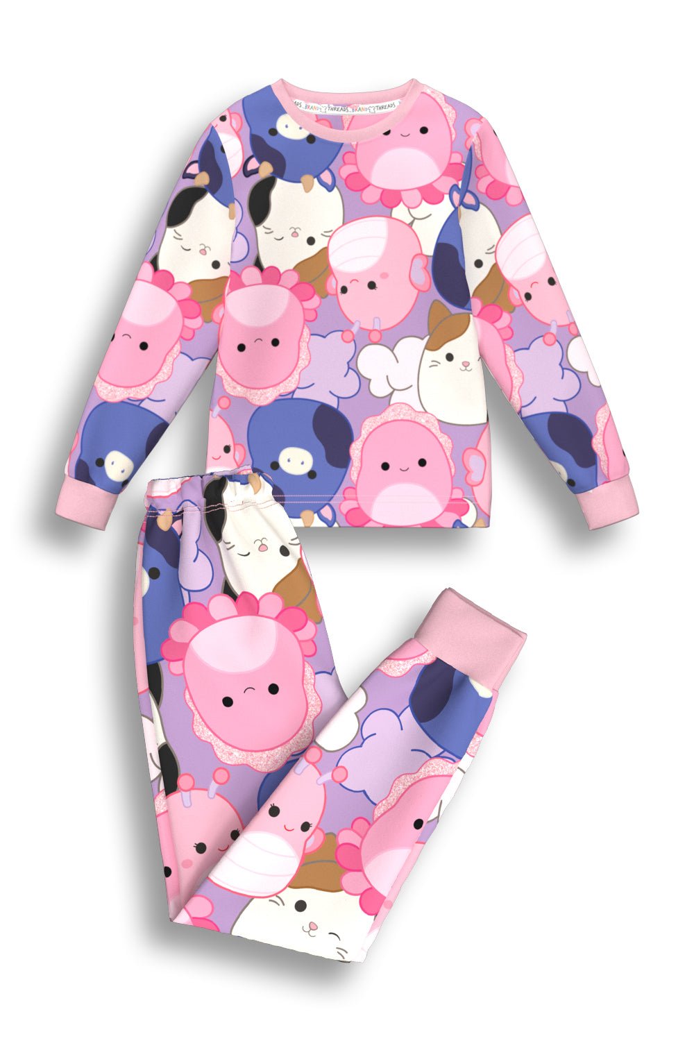 Squishmallows girls fleece pyjamas - Brand Threads