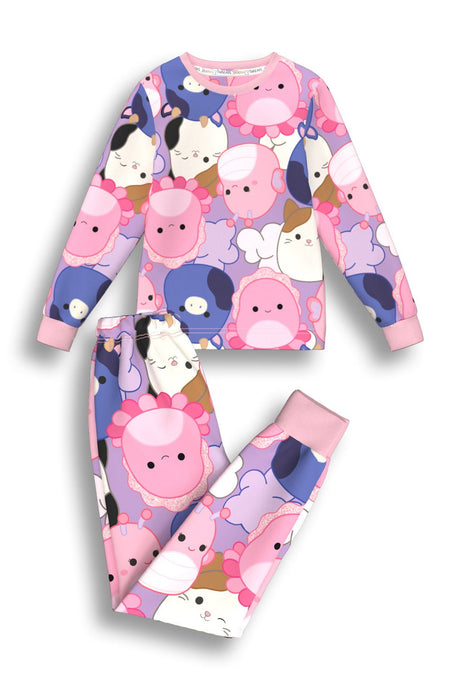 Squishmallows girls fleece pyjamas - Brand Threads