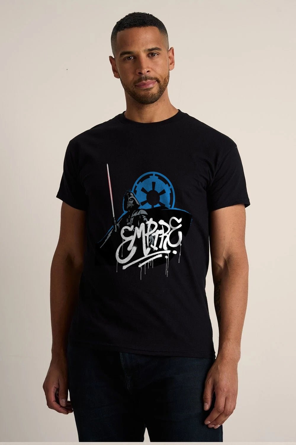 Star Wars Empire Men's Black T-Shirt - Brand Threads