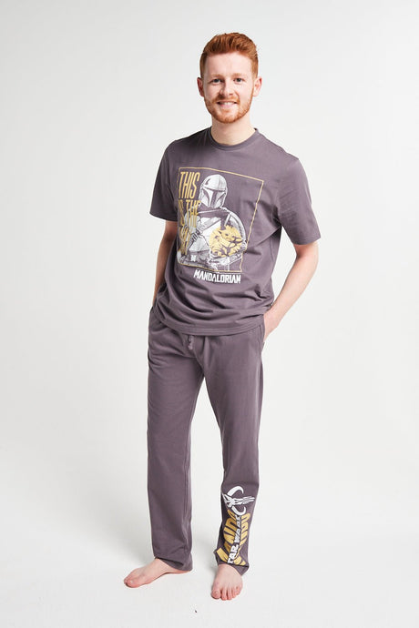 Star Wars The Mandalorian Men's Pyjama Set - Brand Threads