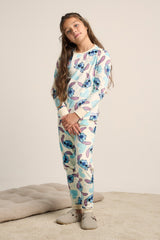 Stitch Girls Fleece Pyjama Set - Brand Threads
