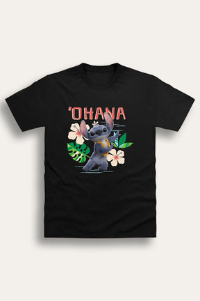Stitch girls T-shirt – short sleeve, kids top - Brand Threads