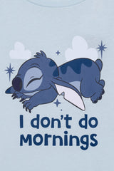 Stitch Women's Blue Nightdress Short Sleeve - Brand Threads