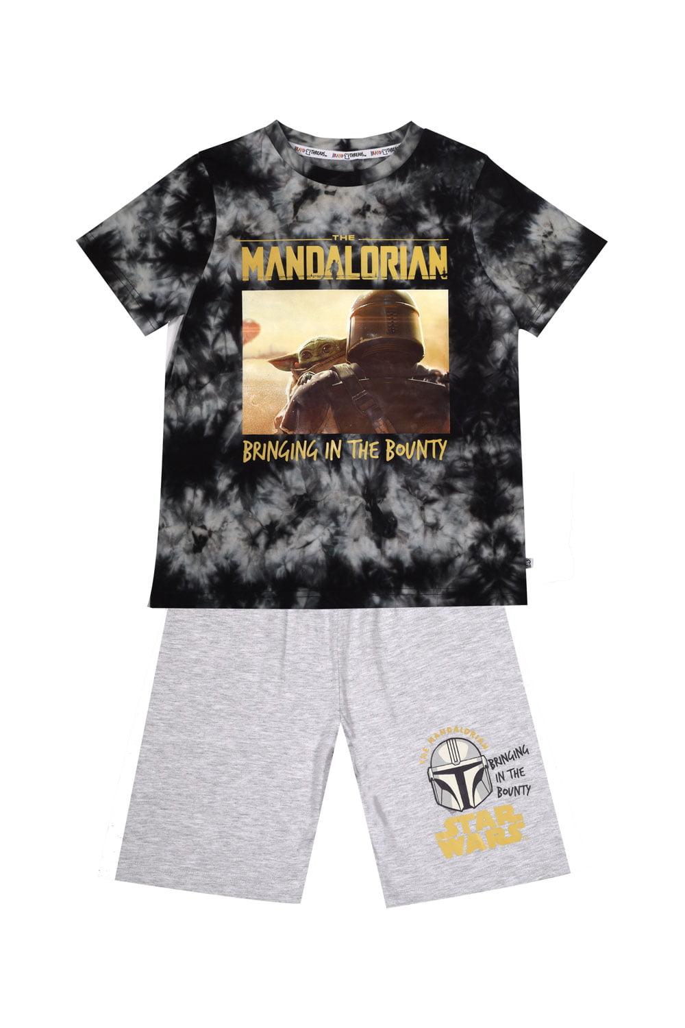 The Mandalorian Organic Cotton Shorty Pyjamas - Brand Threads