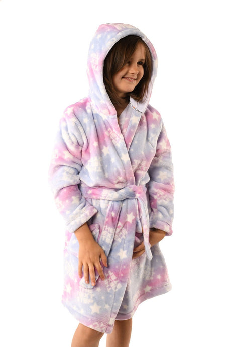 The Next Step Girls A - Troupe Super Soft Fleece Dressing Gown - Brand Threads