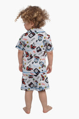 Thomas and Friends Boys Shortie Pyjamas - Brand Threads