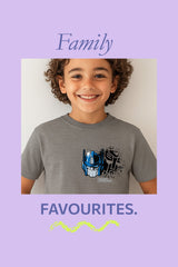 Transformers Boys T-Shirt – Graphite Heather Optimus Prime Print Tee - Brand Threads