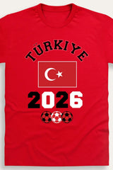 Kids Turkiye Football T-Shirt