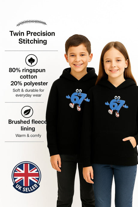 Unisex 67 Brainrot Hoodie - Brand Threads