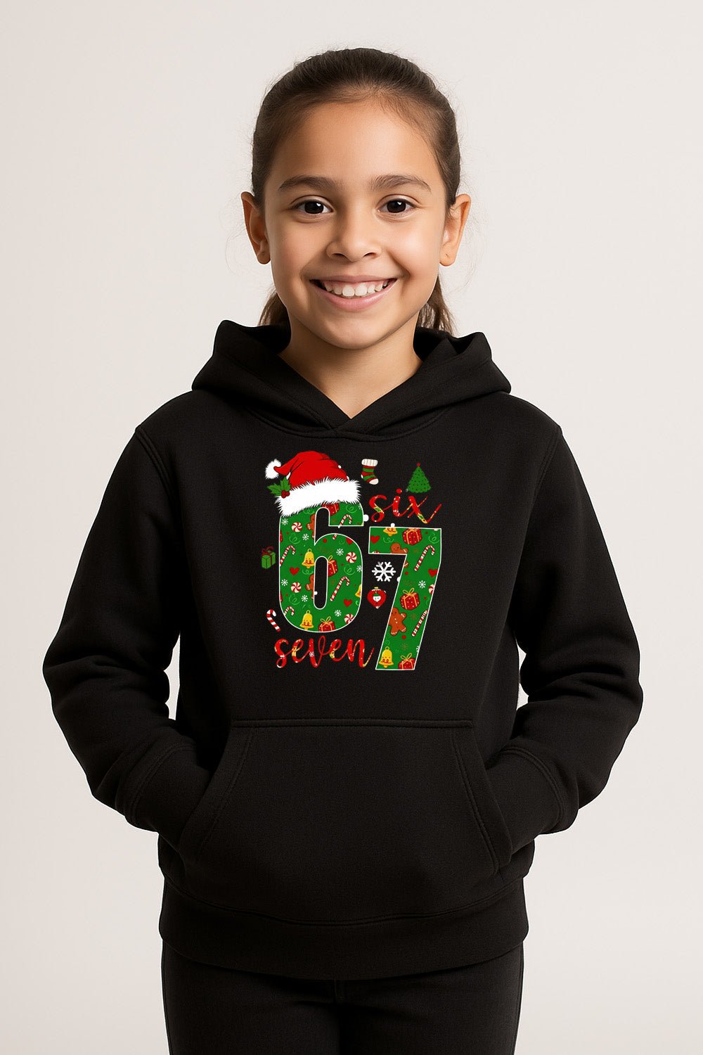 Unisex 67 Christmas Hoodie - Brand Threads