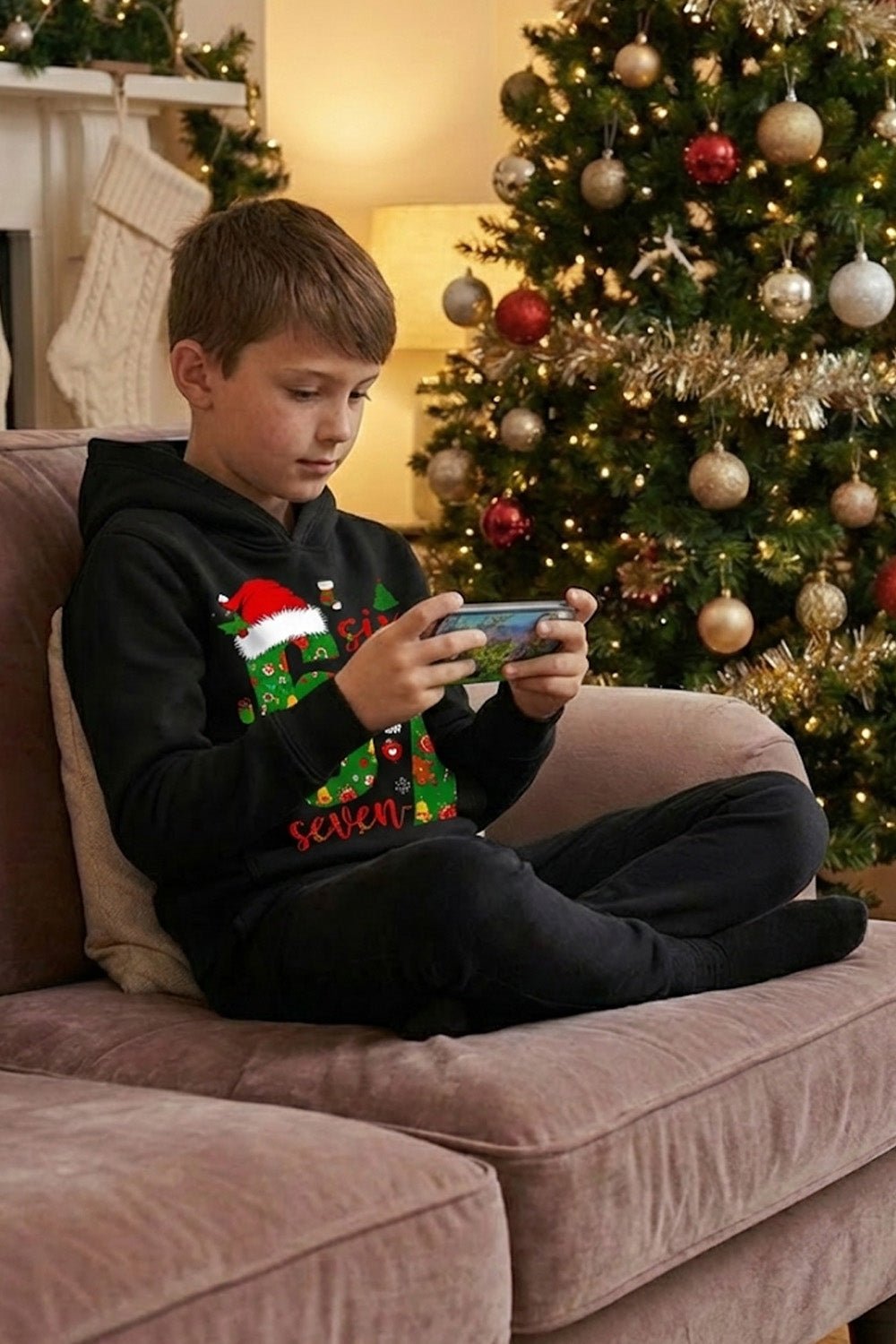 Unisex 67 Christmas Hoodie - Brand Threads