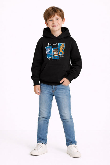 Unisex Kids Brainrot Hoodie - Brand Threads