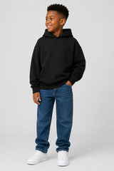 Unisex Kids Drop Shoulder Hoodie - Brand Threads