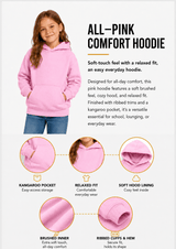 Unisex Kids Drop Shoulder Hoodie - Brand Threads