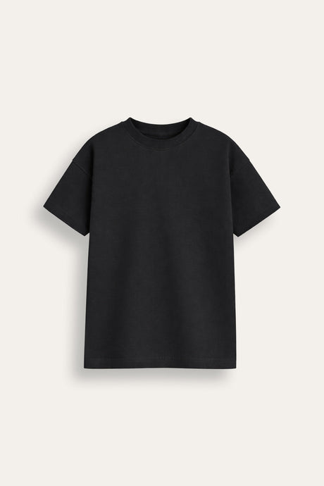 Unisex Kids Drop Shoulder T Shirt - Brand Threads