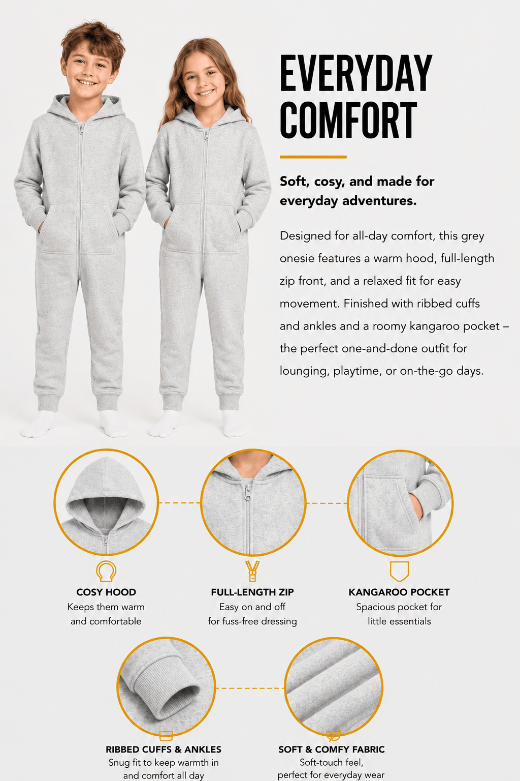 Unisex Kids Onesie - Brand Threads