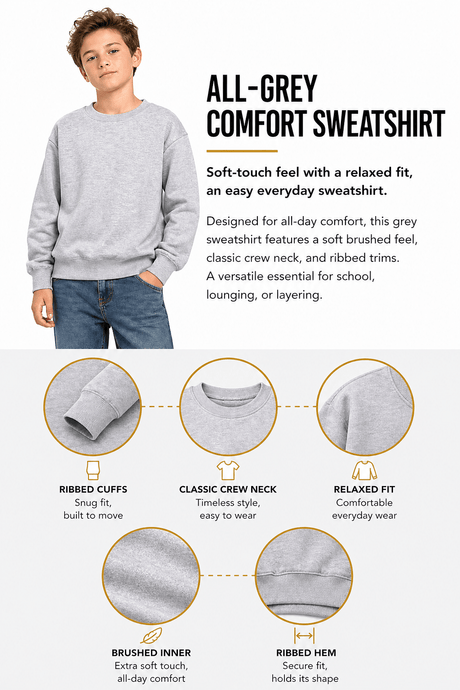 Unisex Kids Sweatshirt - Brand Threads