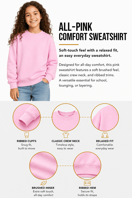 Unisex Kids Sweatshirt - Brand Threads