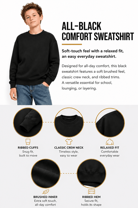 Unisex Kids Sweatshirt - Brand Threads