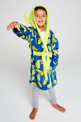 Unisex Kids Toy Story Aliens Dressing Gown - Brand Threads