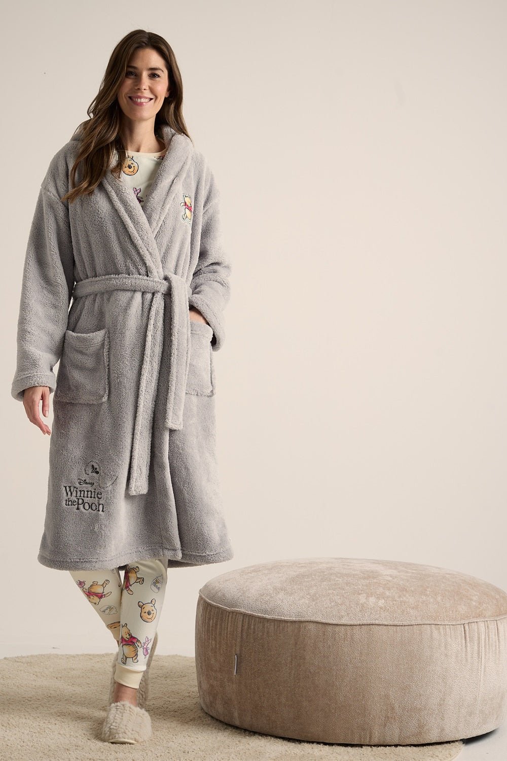 Winnie The Pooh Women's Dressing Gown - Brand Threads