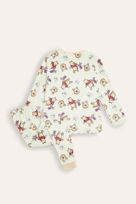 Winnie The Pooh Women's Fleece Pyjama Set - Brand Threads