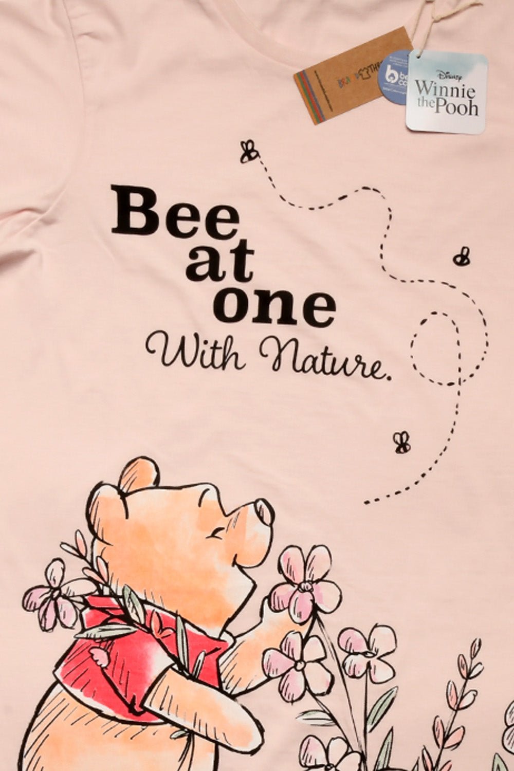 Winnie The Pooh Women's Nightie "Be at one with nature" - Brand Threads