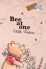 Winnie The Pooh Women's Nightie "Be at one with nature" - Brand Threads