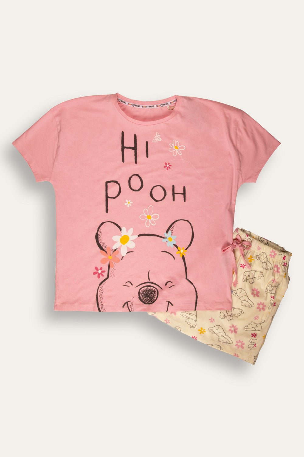 Winnie the Pooh Women's Short Pyjama Set - Brand Threads