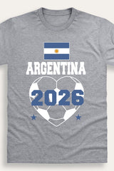 Women's Argentina Football T-Shirt - Brand Threads