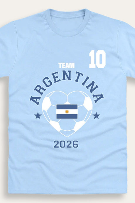 Women's Argentina Football T-Shirt - Brand Threads