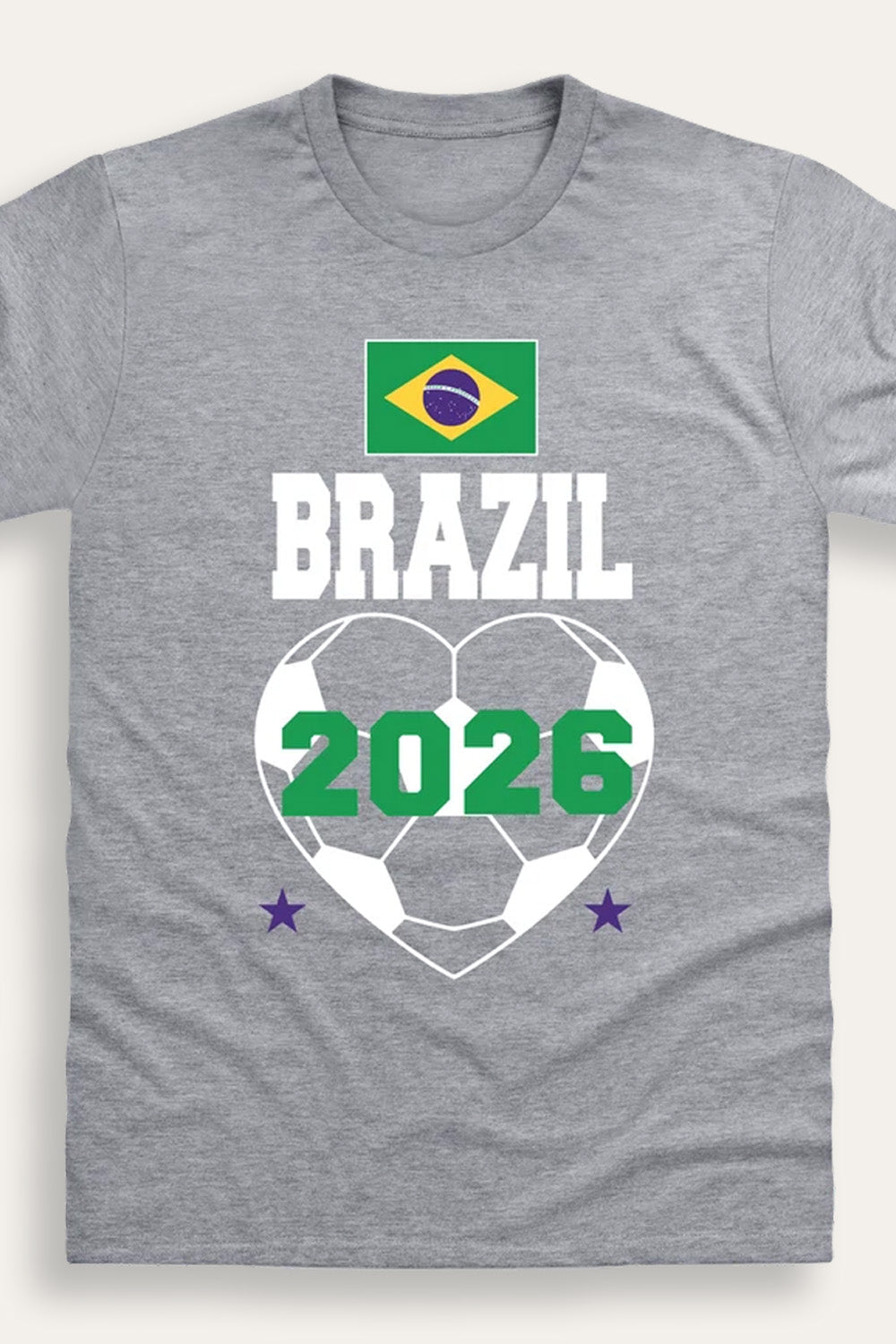 Women's Brazil Football T-Shirt - Brand Threads