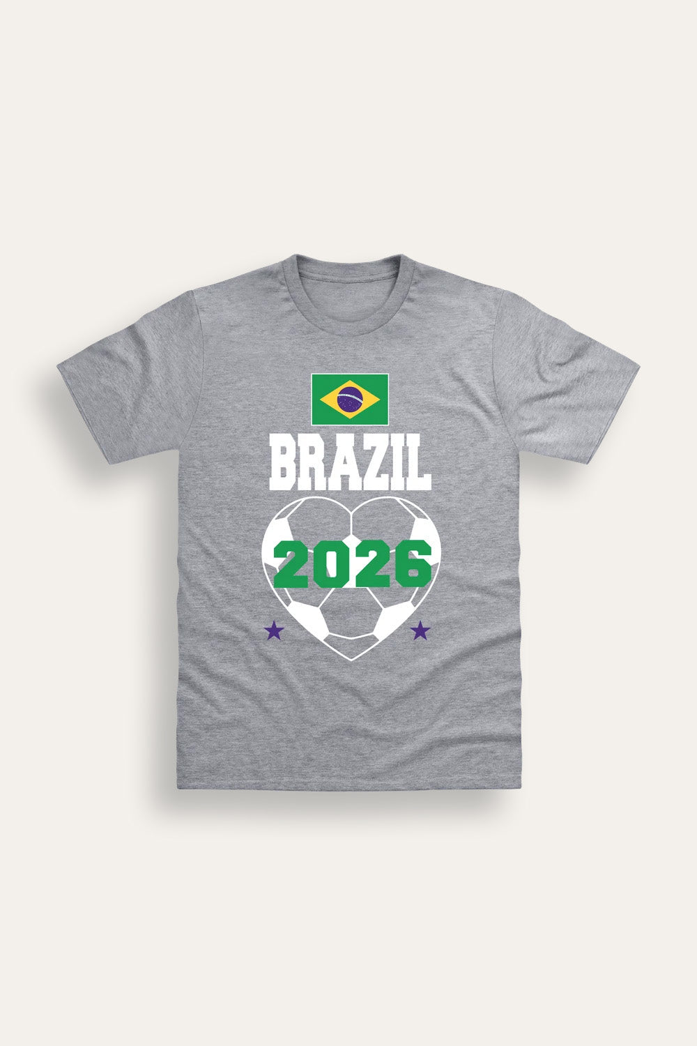 Women's Brazil Football T-Shirt - Brand Threads
