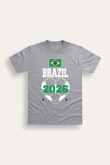 Women's Brazil Football T-Shirt - Brand Threads