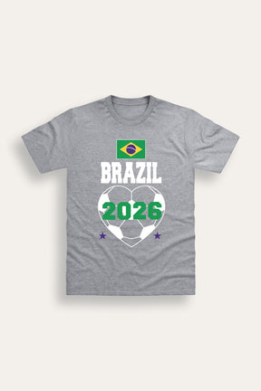 Women's Brazil Football T-Shirt - Brand Threads
