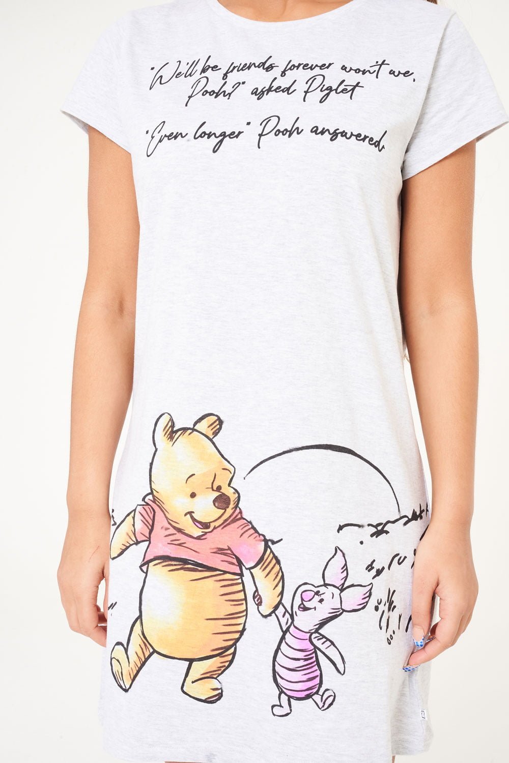 Women's Disney Winnie The Pooh BCI Cotton Nightie - Brand Threads