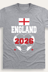 Women's England Football T-Shirt - Brand Threads